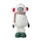 Glitzhome® 29"H Christmas Fabric Yeti With Telescoping Legs